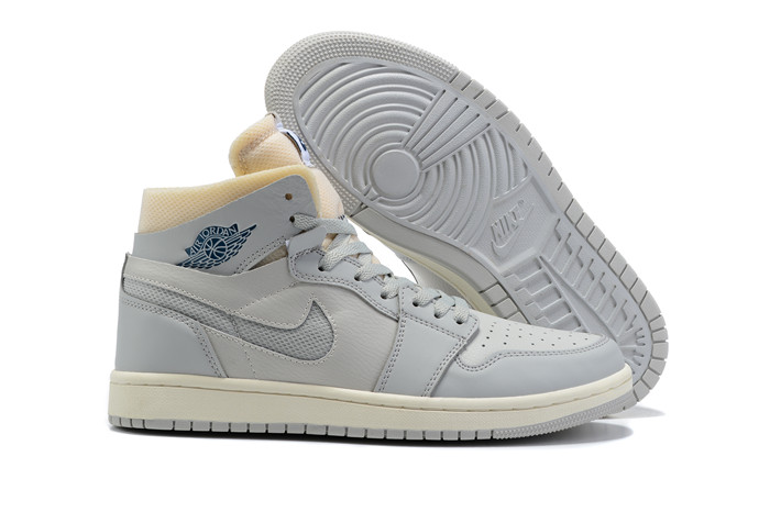 Women's Running Weapon Air Jordan 1 Grey Shoes 0236 Women's Running Weapon Air Jordan 1 Grey Shoes 0236